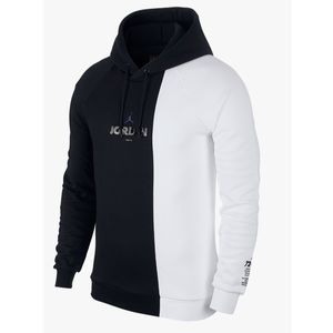 black and white jordan sweater